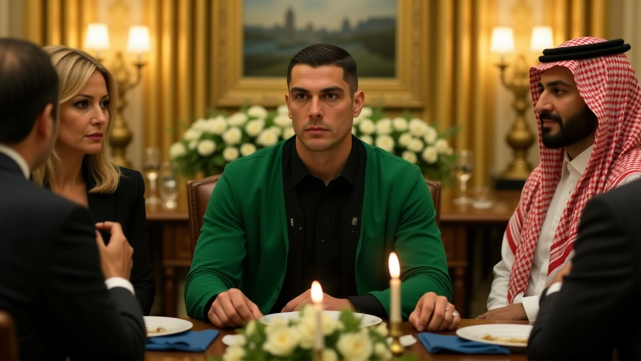 Cristiano Ronaldo Honored at White House Dinner with Trump and Saudi Crown Prince