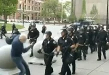 Trump tweets conspiracy theory about police-led Buffalo protester