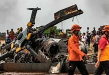 Indonesia: 4 soldiers killed in helicopter crash