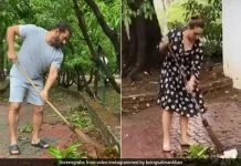 Salman Khan and Iulia Vantur clean Panvel Farmhouse on World Environment Day