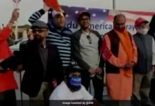 Donald Trump’s Indo-American supporters pray for him outside hospital